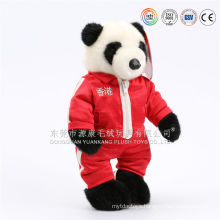 Custom cartoon figure kung fu panda soft toys